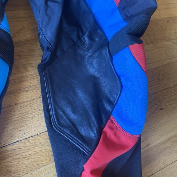 ONE INDUSTRIES CARBON Yamaha ATV MX BMX RACING PANTS size 30 Black/red/teal - Picture 14 of 16